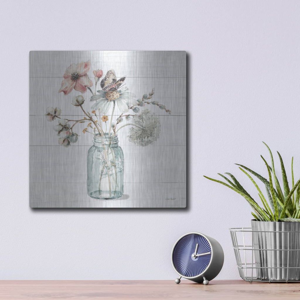 'A Country Weekend IX' by Lisa Audit – Metal Wall Art, 12x12 room view