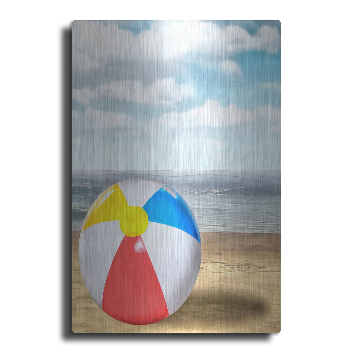 'Beach Ball 2' by Alonzo Saunders – Metal Wall Art