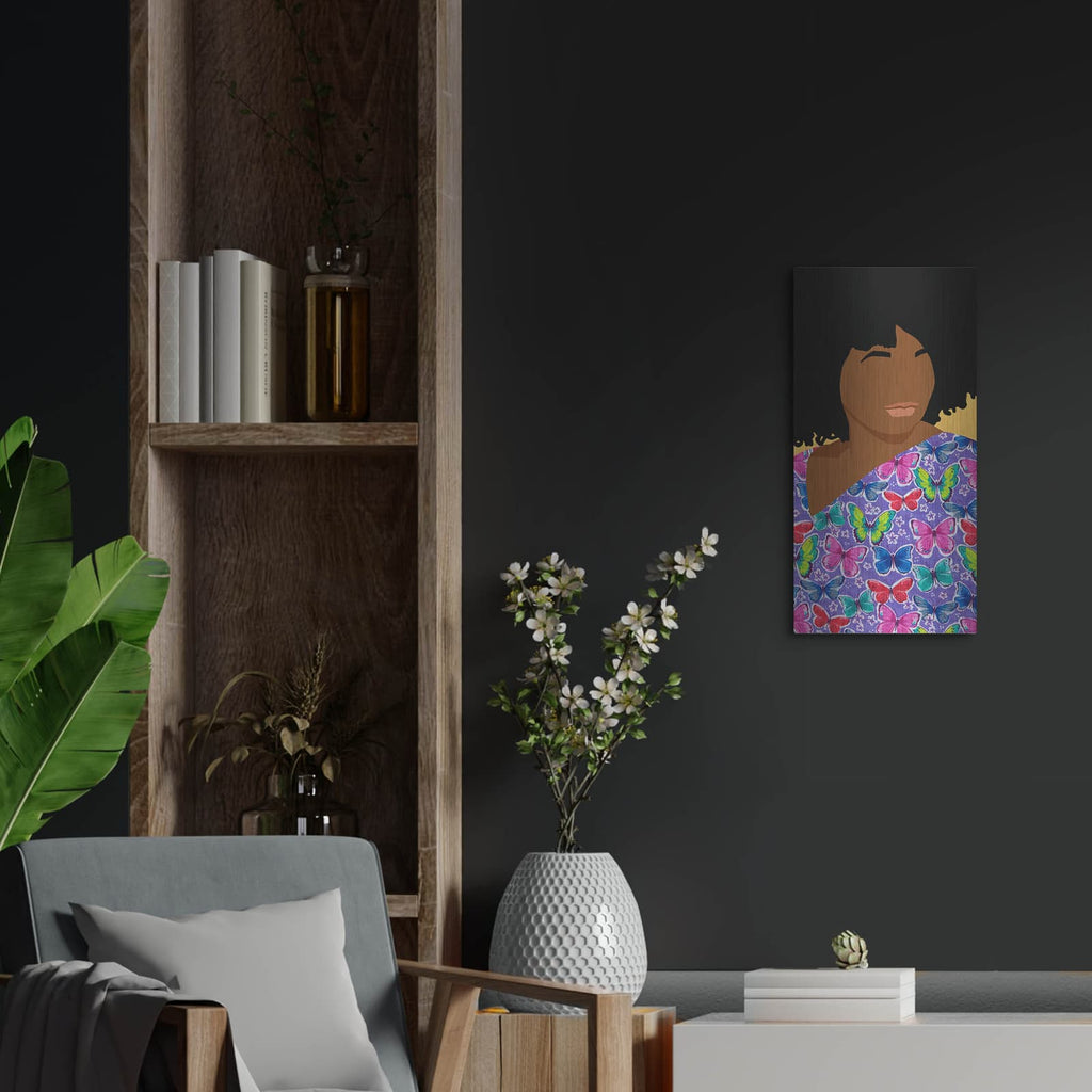 'Care Giver 2' by Alonzo Saunders – Metal Wall Art, 12x24 room view