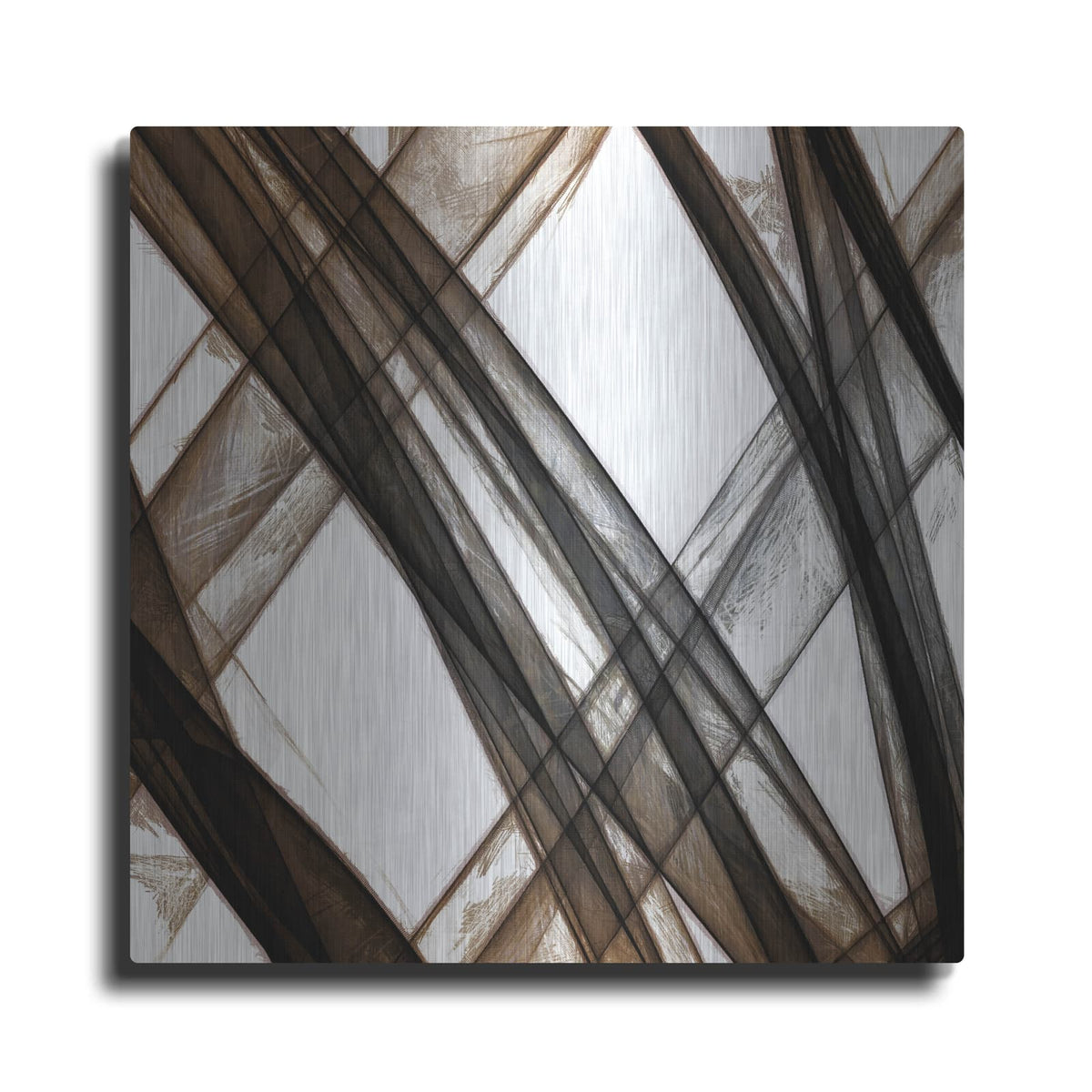 'Cross Ways 3' by Alonzo Saunders – Metal Wall Art