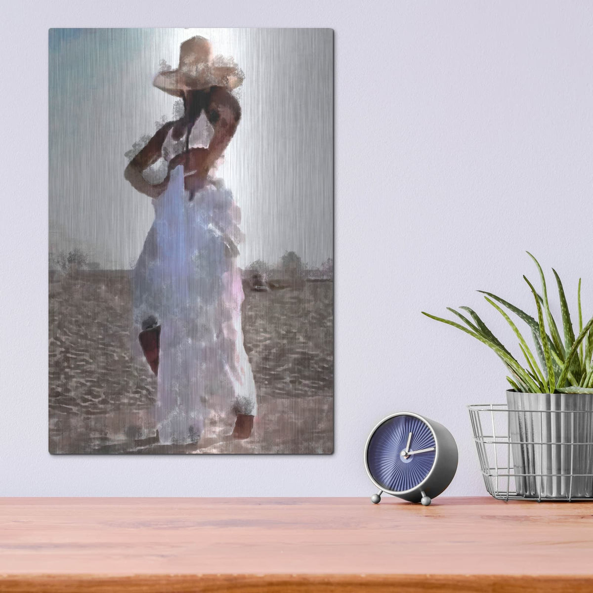 'Her Dance 2' by Alonzo Saunders – Metal Wall Art, 12x16 room view
