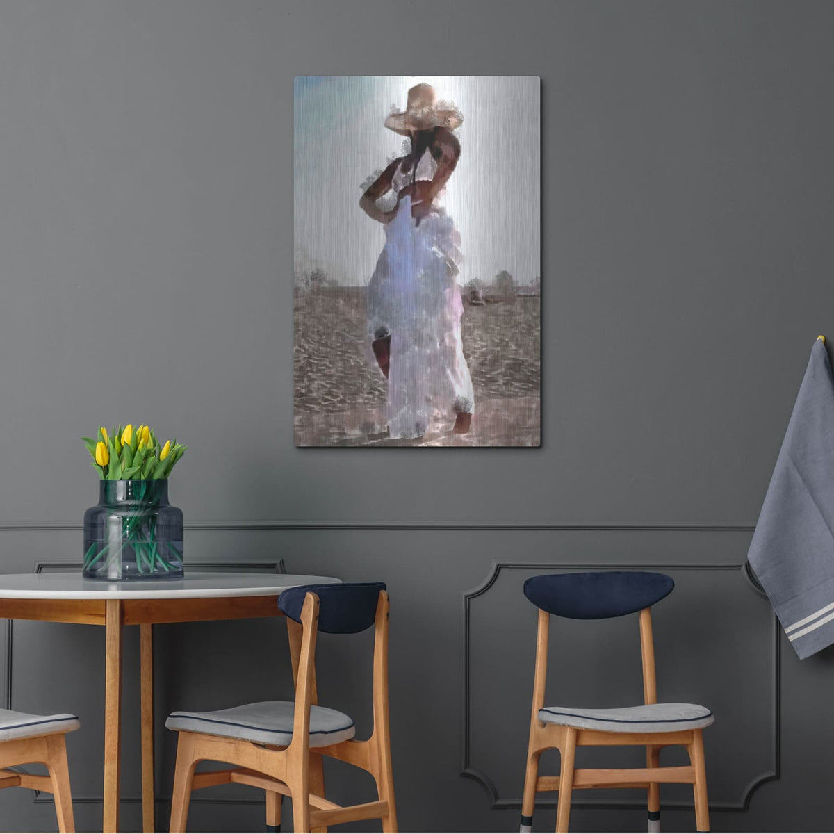 'Her Dance 2' by Alonzo Saunders – Metal Wall Art, 24x36 room view