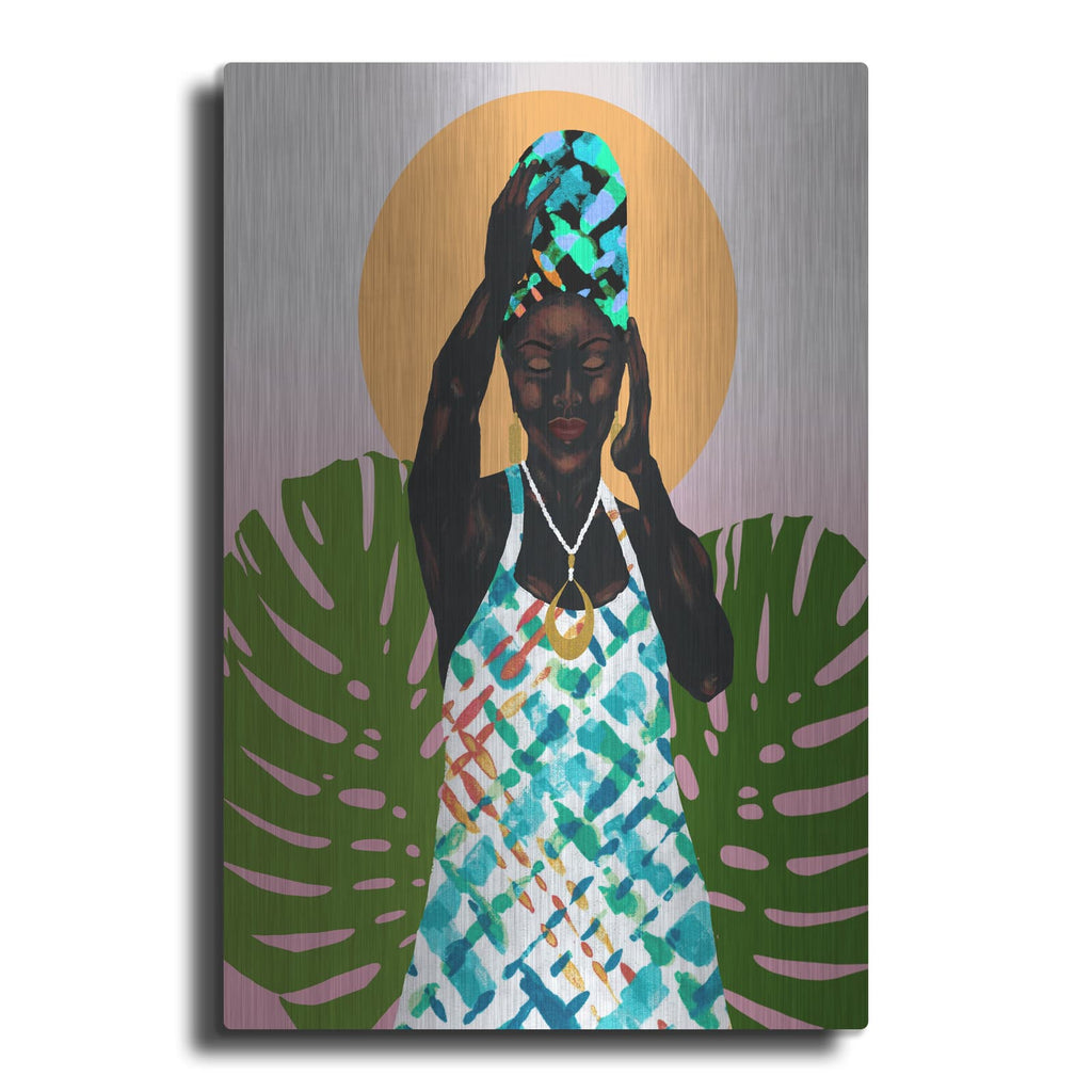 'Her Faith' by Alonzo Saunders – Metal Wall Art