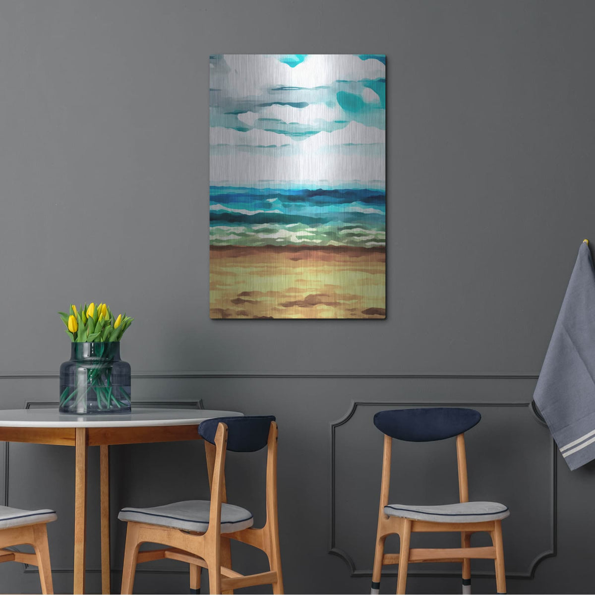 'Summer Love 1' by Alonzo Saunders – Metal Wall Art, 24x36 room view