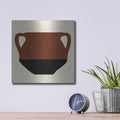 'Clay Pot 2' by Alonzo Saunders – Metal Wall Art, 12x12 room view