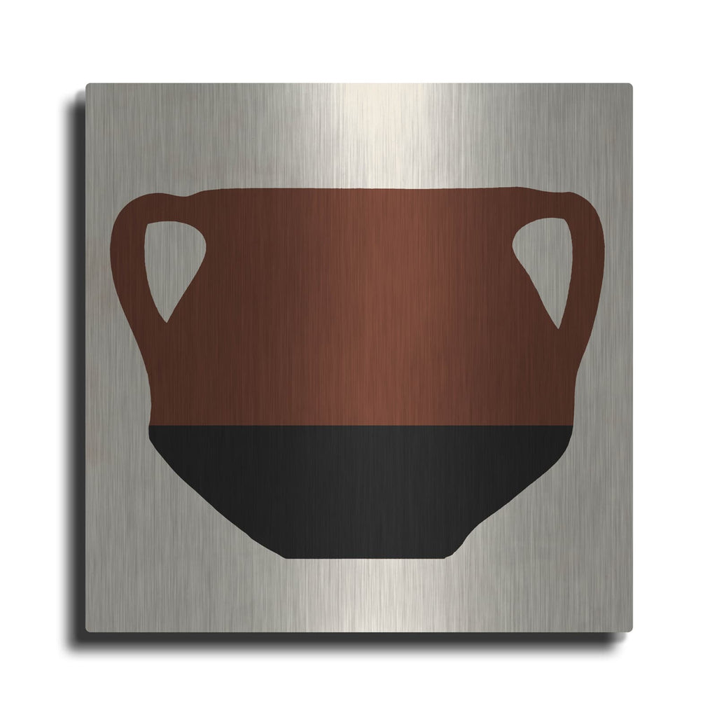 'Clay Pot 2' by Alonzo Saunders – Metal Wall Art