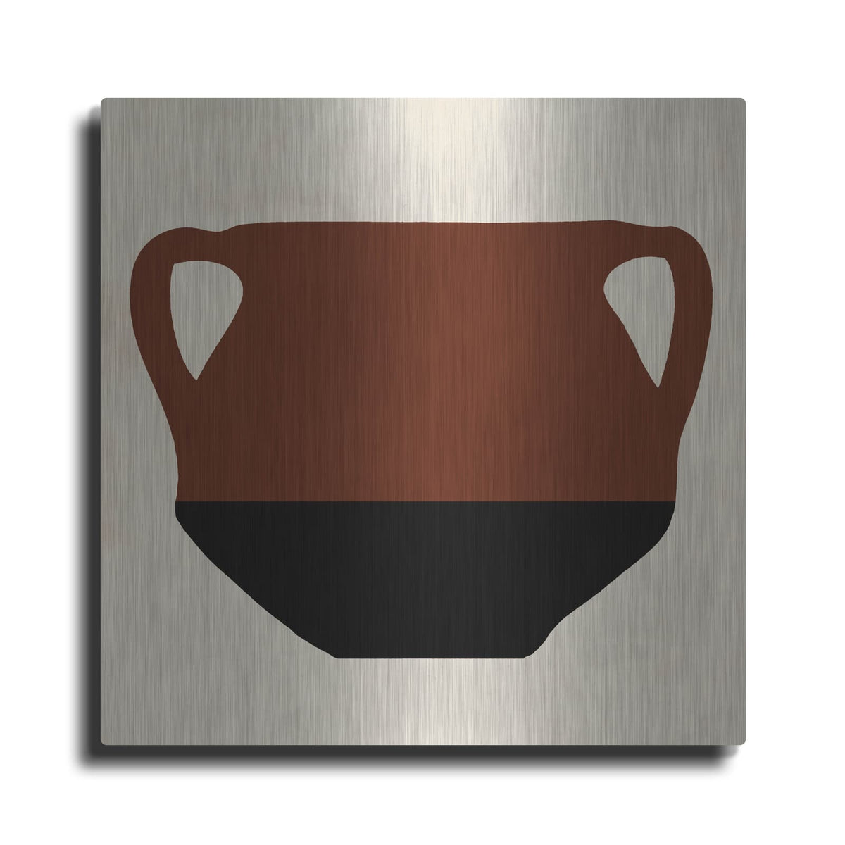 'Clay Pot 2' by Alonzo Saunders – Metal Wall Art