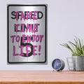 'Graffiti Sign 4' by Alonzo Saunders – Metal Wall Art, 12x16 room view