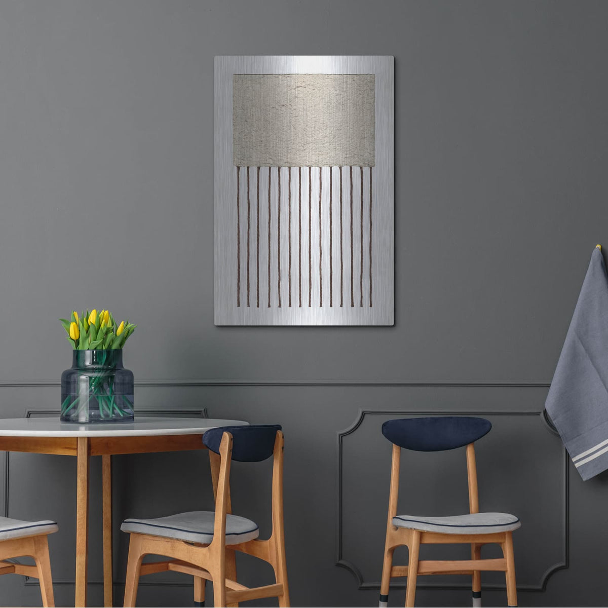'Monolithic 2' by Alonzo Saunders – Metal Wall Art, 24x36 room view