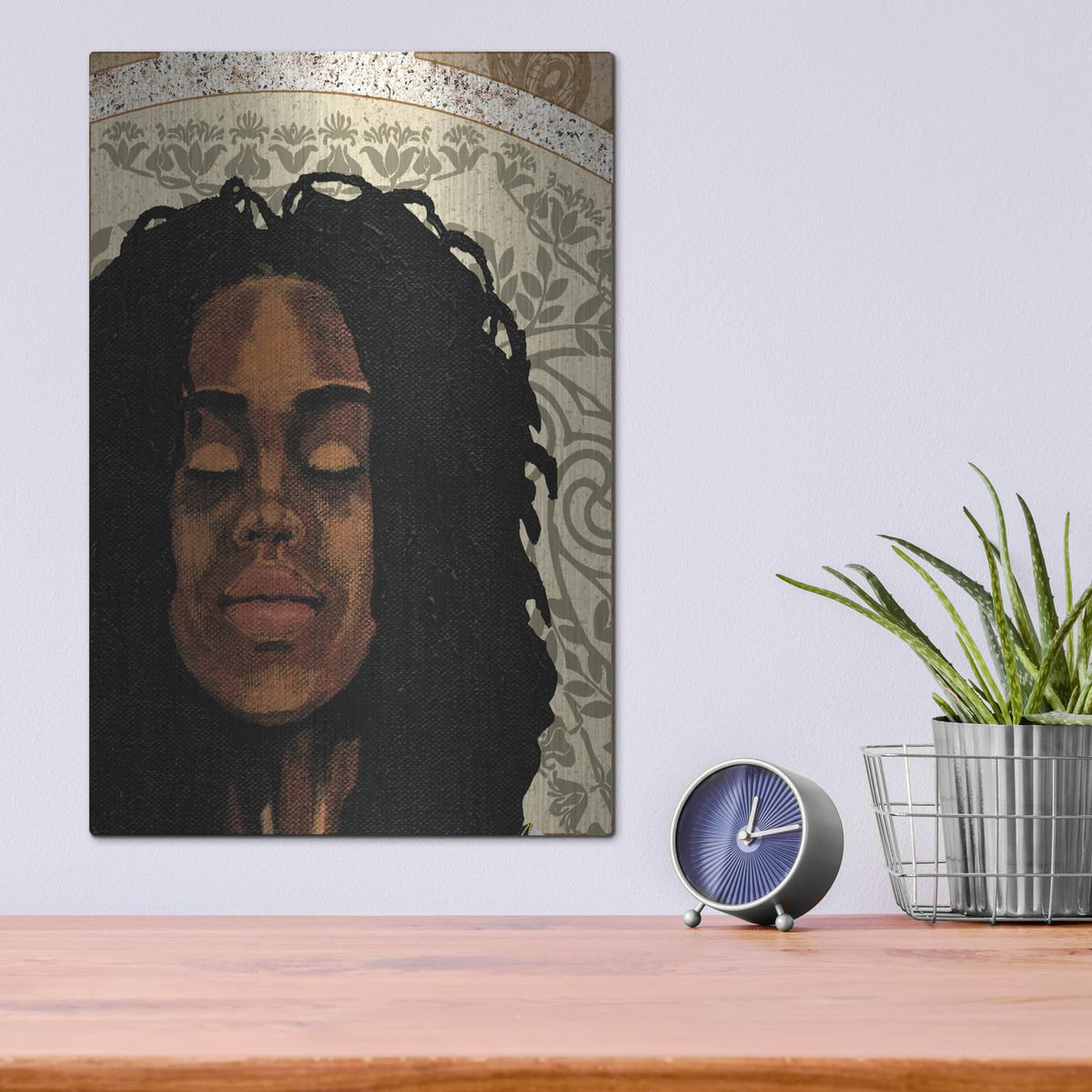 'Expressions 1' by Alonzo Saunders – Metal Wall Art, 12x16 room view