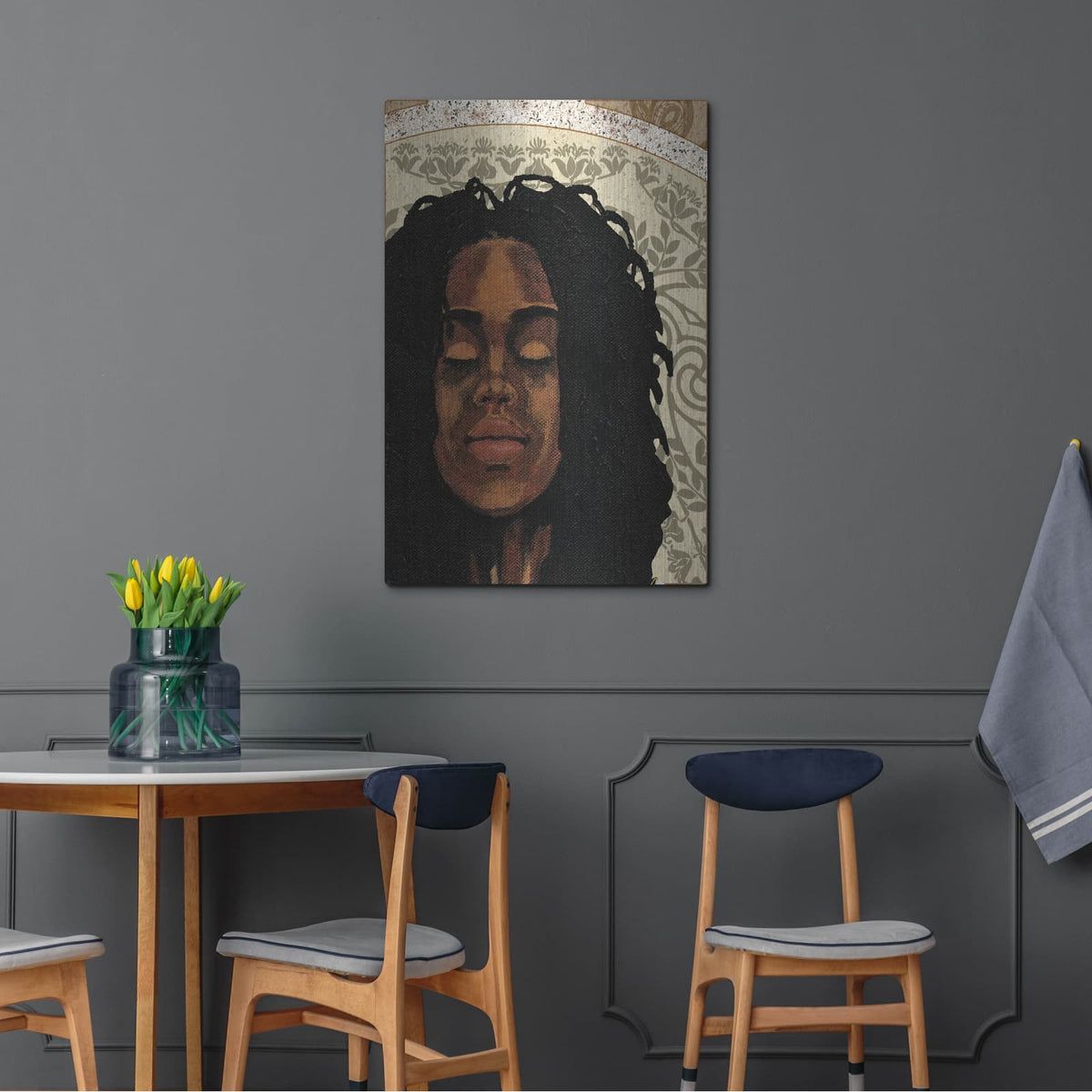 'Expressions 1' by Alonzo Saunders – Metal Wall Art, 24x36 room view