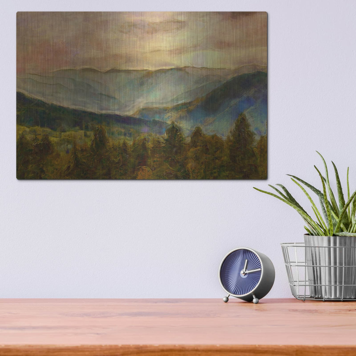 'Into The Valley 3' by Alonzo Saunders – Metal Wall Art, 16x12 room view