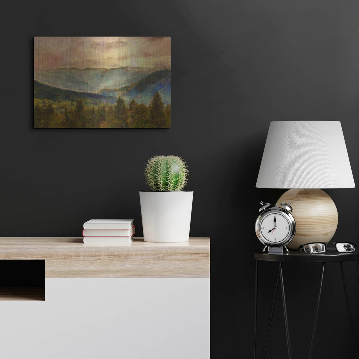 'Into The Valley 3' by Alonzo Saunders – Metal Wall Art, 24x16 room view