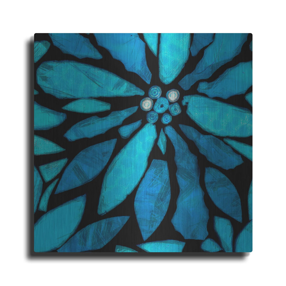 'Black And Blue 2' by Alonzo Saunders – Metal Wall Art