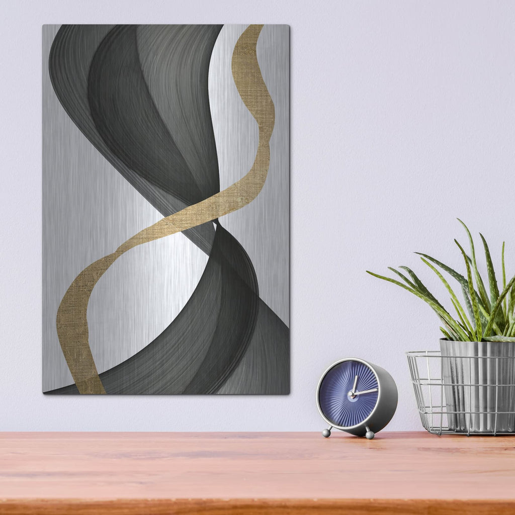 'Inner Flow 1' by Alonzo Saunders – Metal Wall Art, 12x16 room view