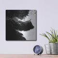 'Sketchy 4' by Alonzo Saunders – Metal Wall Art, 12x12 room view