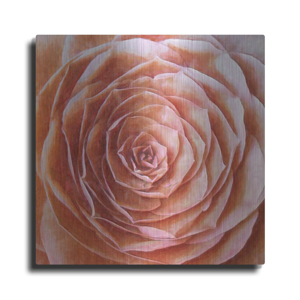 'Soft Wall Flower X3' by Alonzo Saunders – Metal Wall Art