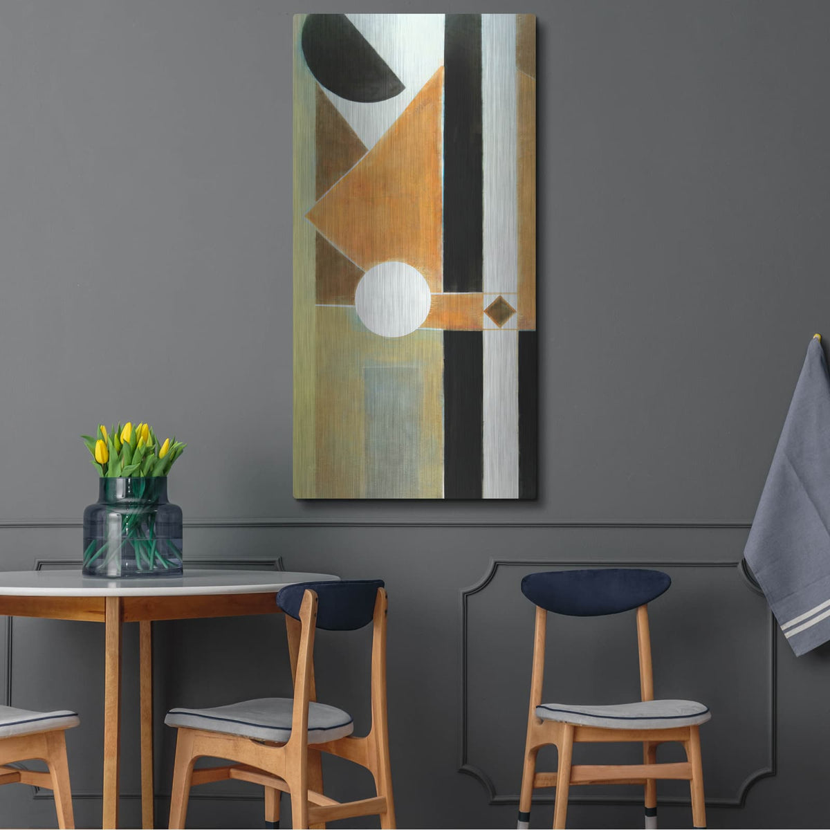 'Switching Levels 2' by Alonzo Saunders – Metal Wall Art, 24x48 room view
