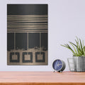 'Pendulums 2' by Alonzo Saunders – Metal Wall Art, 12x16 room view