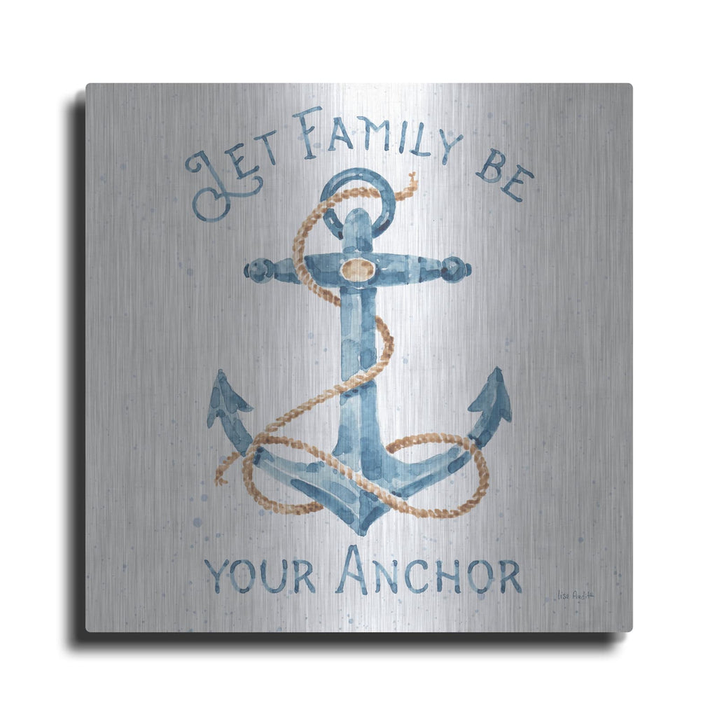 'Nautical Life IV' by Lisa Audit – Metal Wall Art