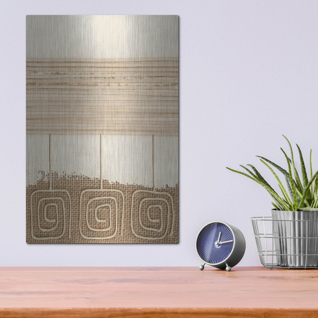 'Tribal Sign 2' by Alonzo Saunders – Metal Wall Art, 12x16 room view