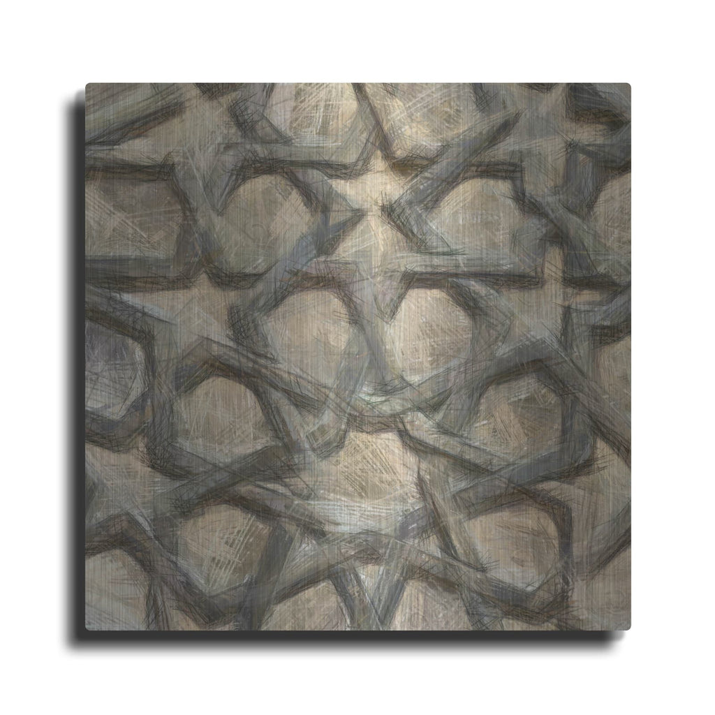 'Ornamental Design 3' by Alonzo Saunders – Metal Wall Art
