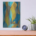 'Colorful Cascade 2' by Alonzo Saunders – Metal Wall Art, 12x16 room view