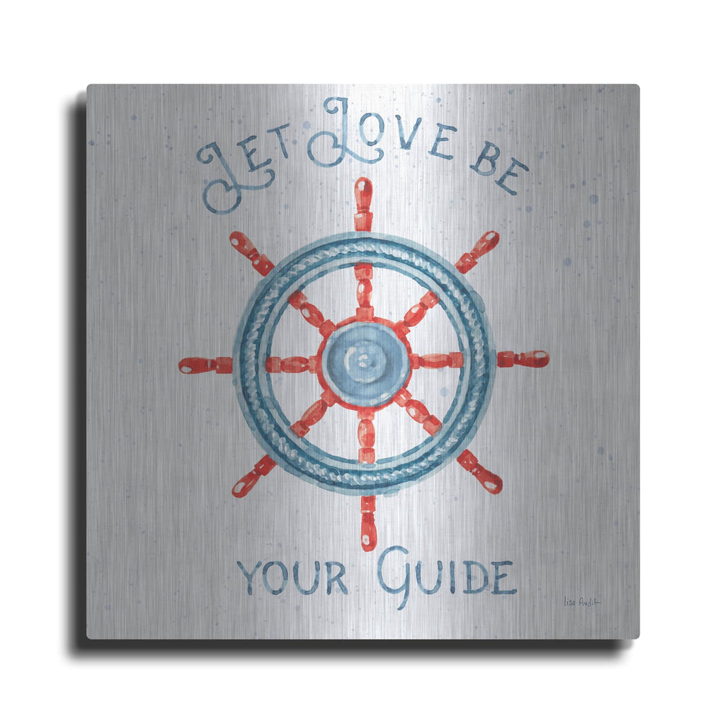 'Nautical Life V' by Lisa Audit – Metal Wall Art