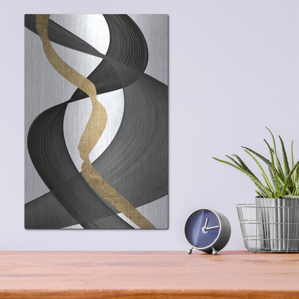 'Inner Flow 2' by Alonzo Saunders – Metal Wall Art, 12x16 room view