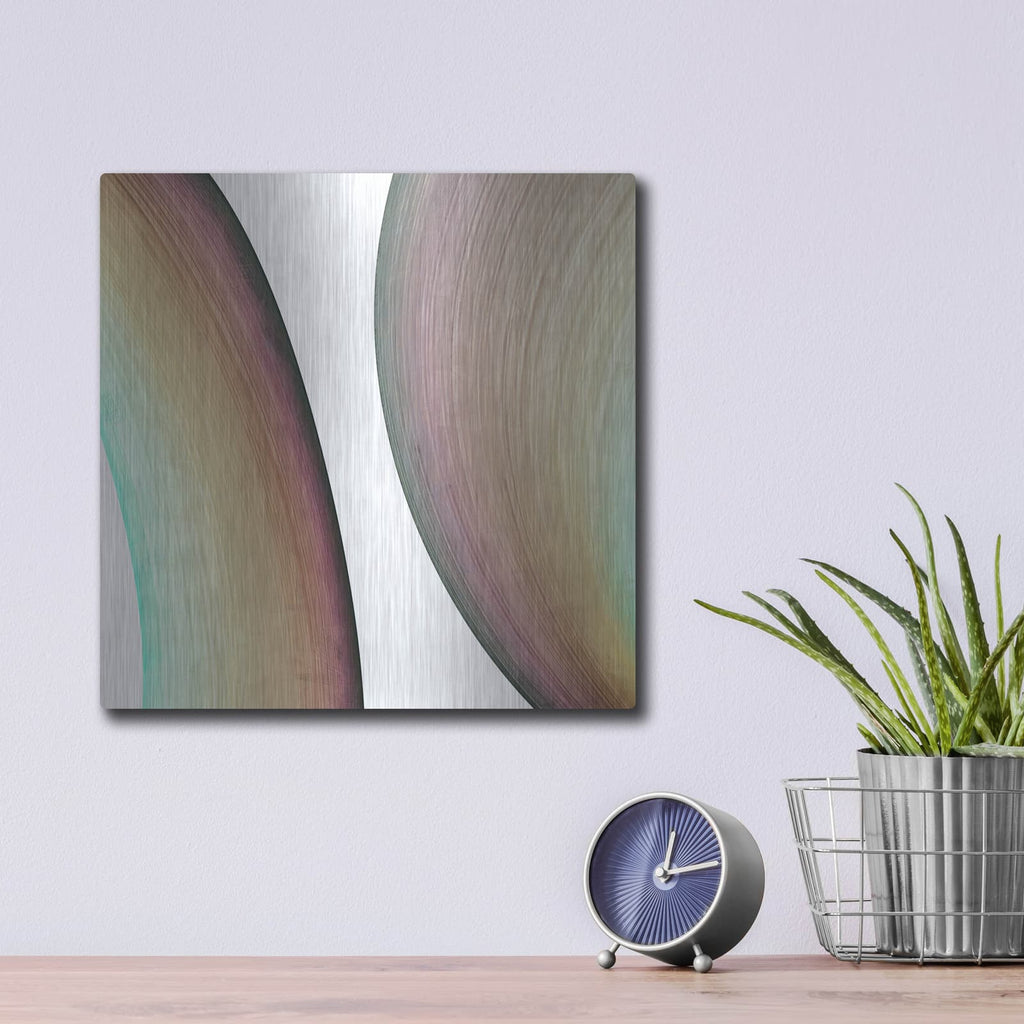 'Inner Pathways 2' by Alonzo Saunders – Metal Wall Art, 12x12 room view