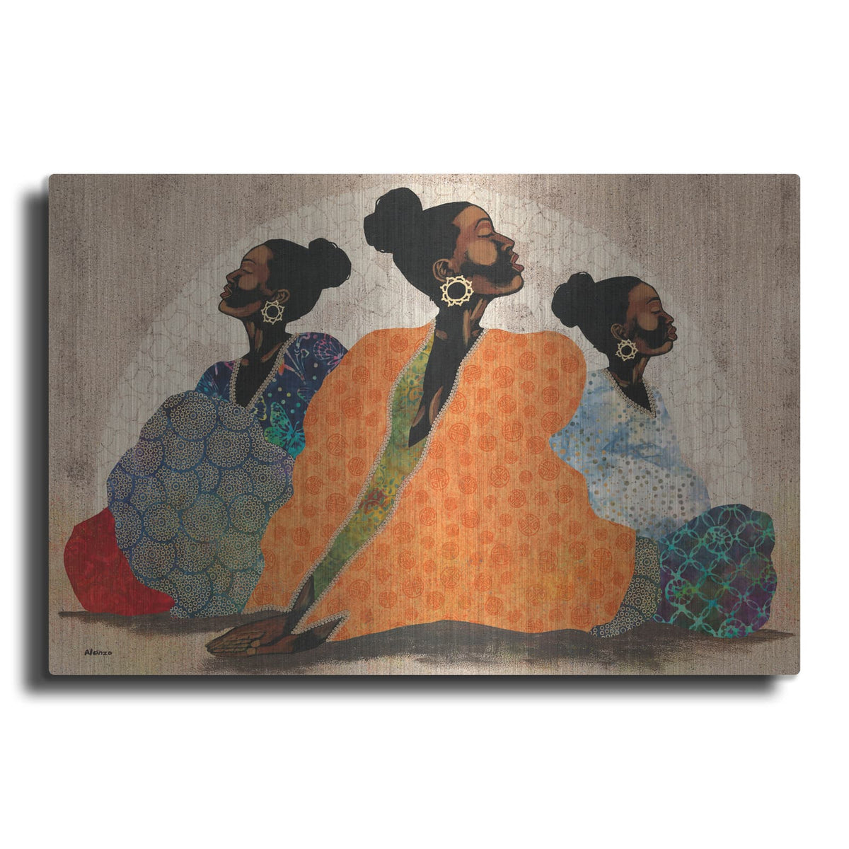 'Meditation Contemplation' by Alonzo Saunders – Metal Wall Art