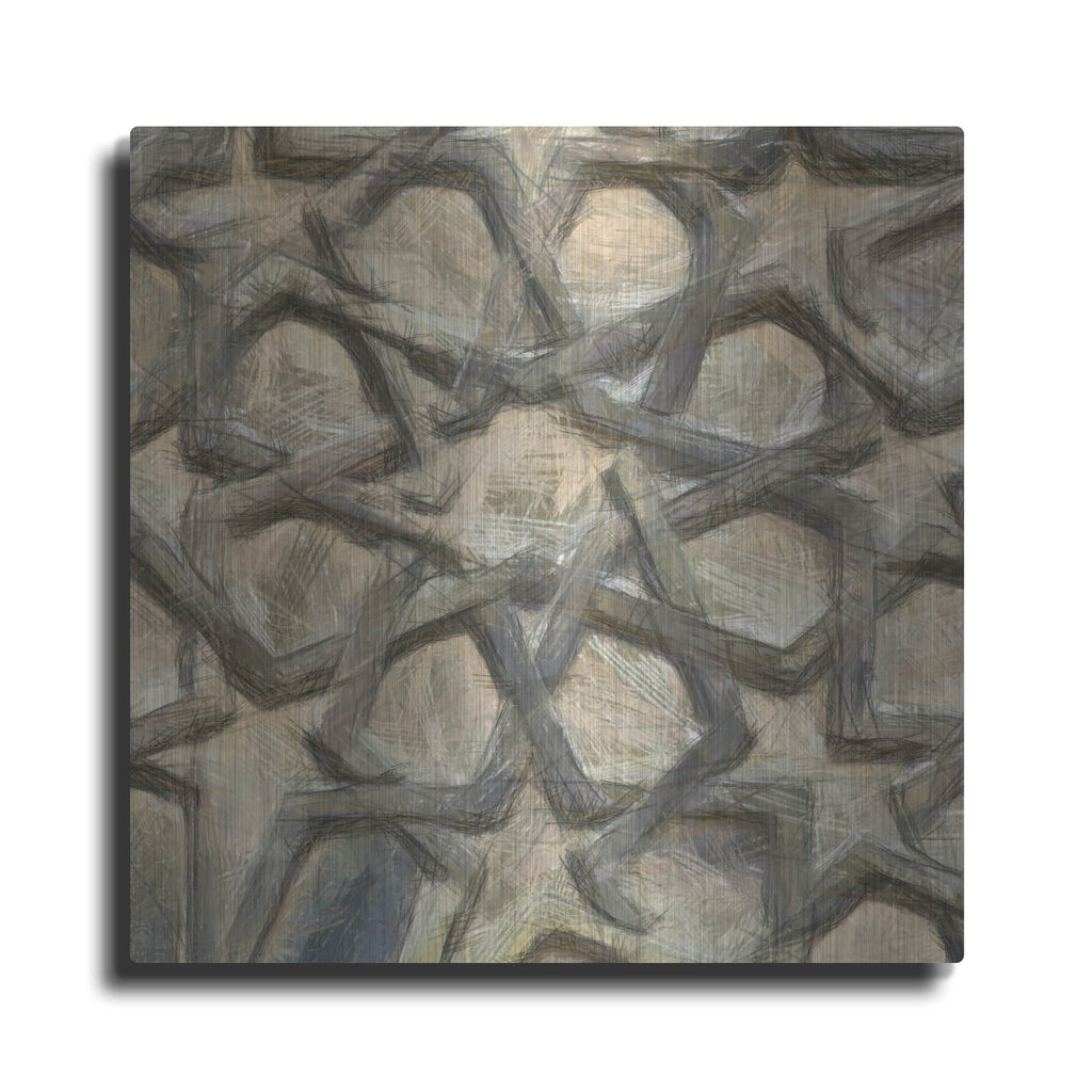 'Ornamental Design 4' by Alonzo Saunders – Metal Wall Art