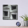 'Sketchy Blocks 2' by Alonzo Saunders – Metal Wall Art, 12x12 room view