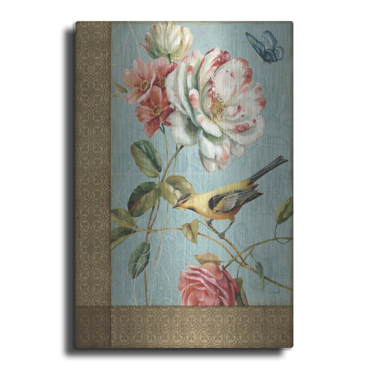 'Spring Romance I' by Lisa Audit – Metal Wall Art
