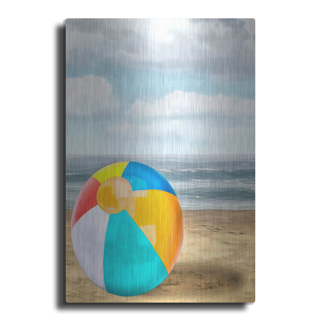'Beach Ball 1' by Alonzo Saunders – Metal Wall Art
