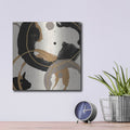 'Coffee Stained 2' by Alonzo Saunders – Metal Wall Art, 12x12 room view