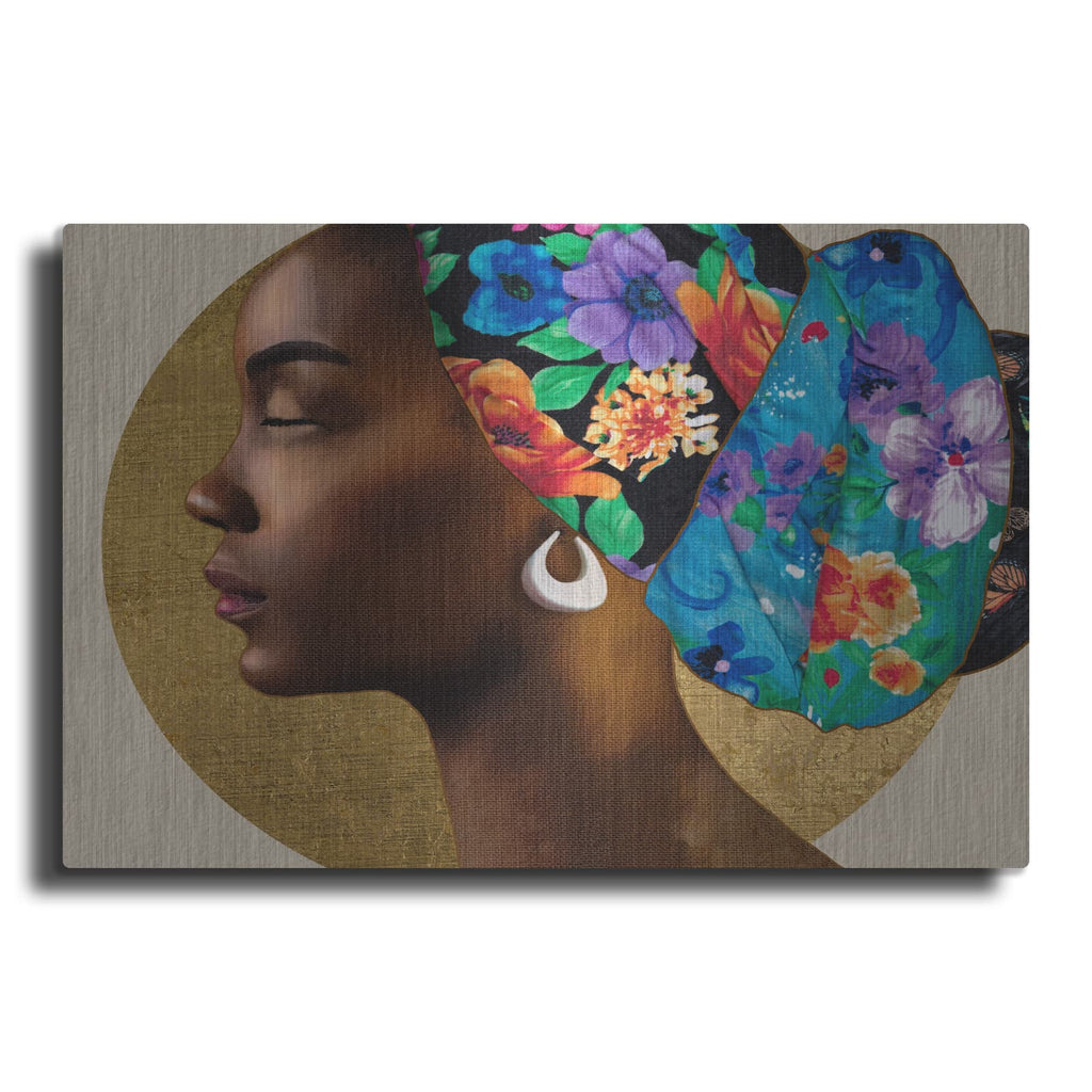 'Golden Lady 2' by Alonzo Saunders – Metal Wall Art