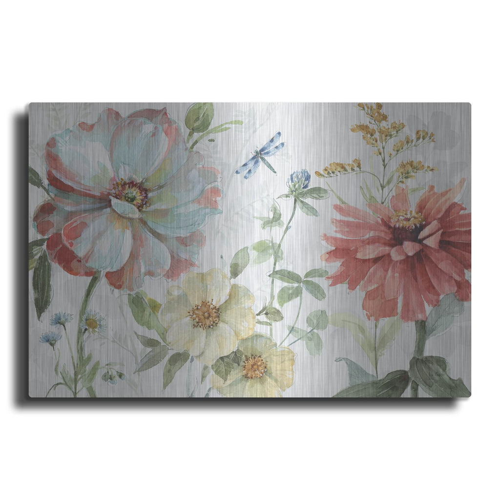 'Spring Meadow II' by Lisa Audit – Metal Wall Art