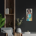'You Go Woman 1' by Alonzo Saunders – Metal Wall Art, 12x24 room view