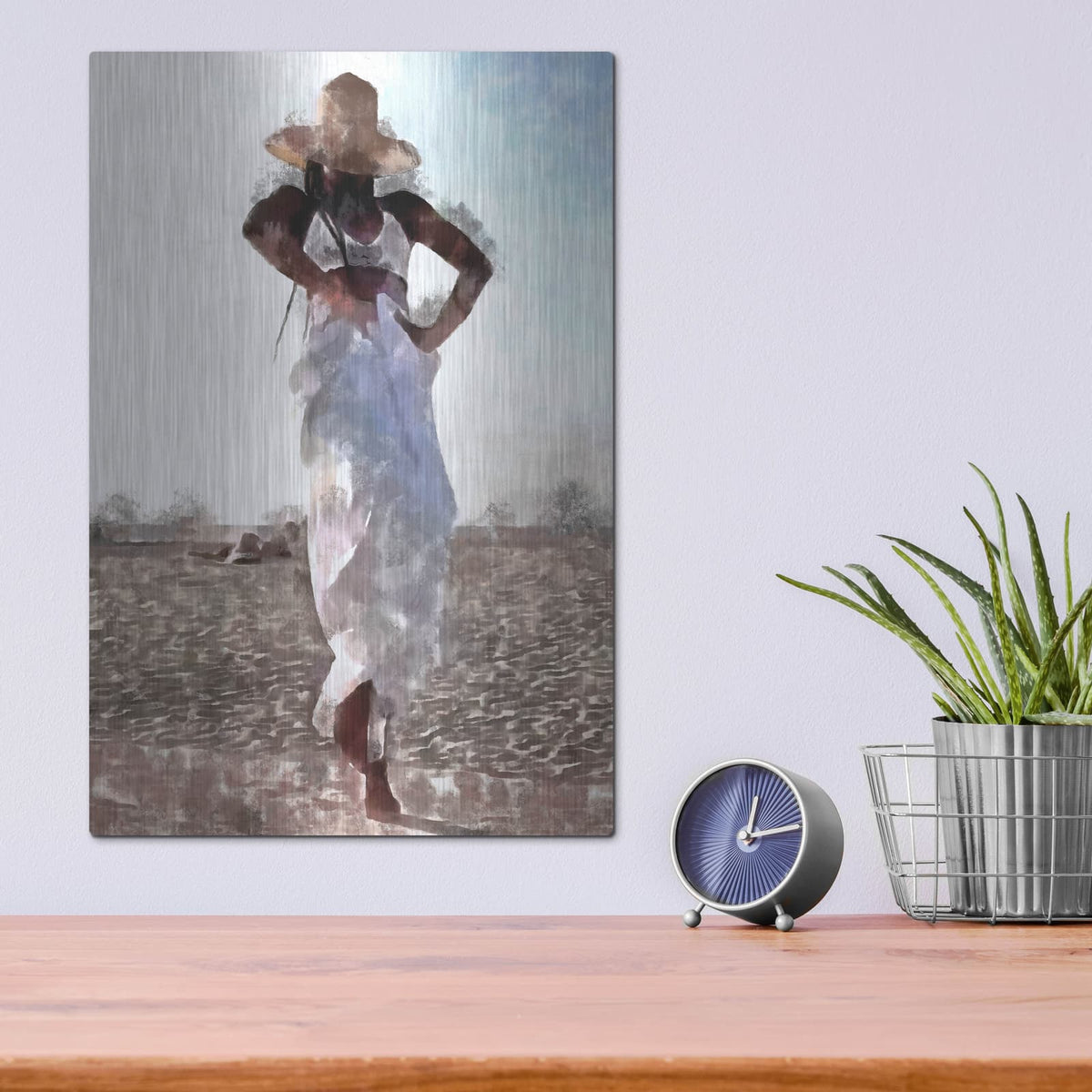 'Her Dance 1' by Alonzo Saunders – Metal Wall Art, 12x16 room view