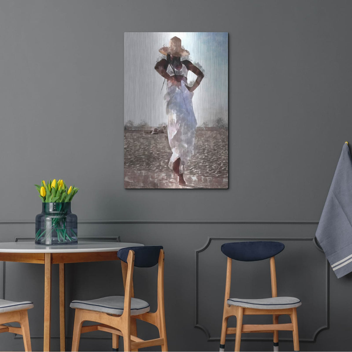 'Her Dance 1' by Alonzo Saunders – Metal Wall Art, 24x36 room view