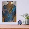 'Her Style 1' by Alonzo Saunders – Metal Wall Art, 12x16 room view