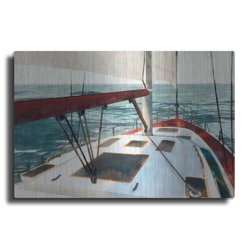 'Sailing The Seas 1' by Alonzo Saunders – Metal Wall Art