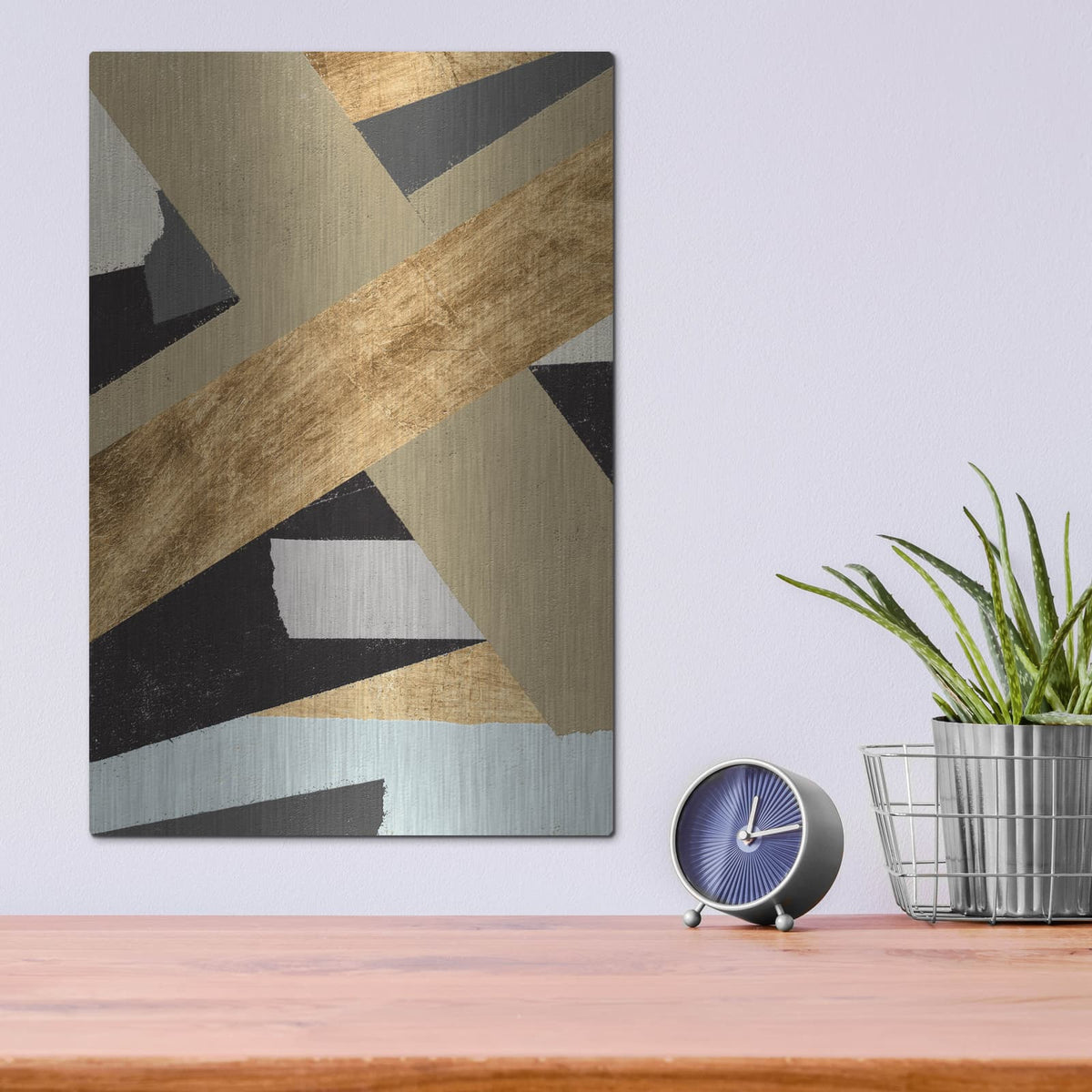 'Taped Up 2' by Alonzo Saunders – Metal Wall Art, 12x16 room view