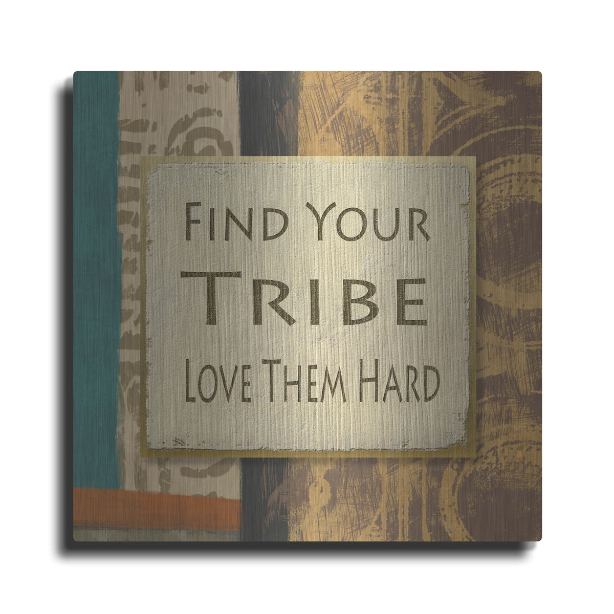 'Tribe 1' by Alonzo Saunders – Metal Wall Art