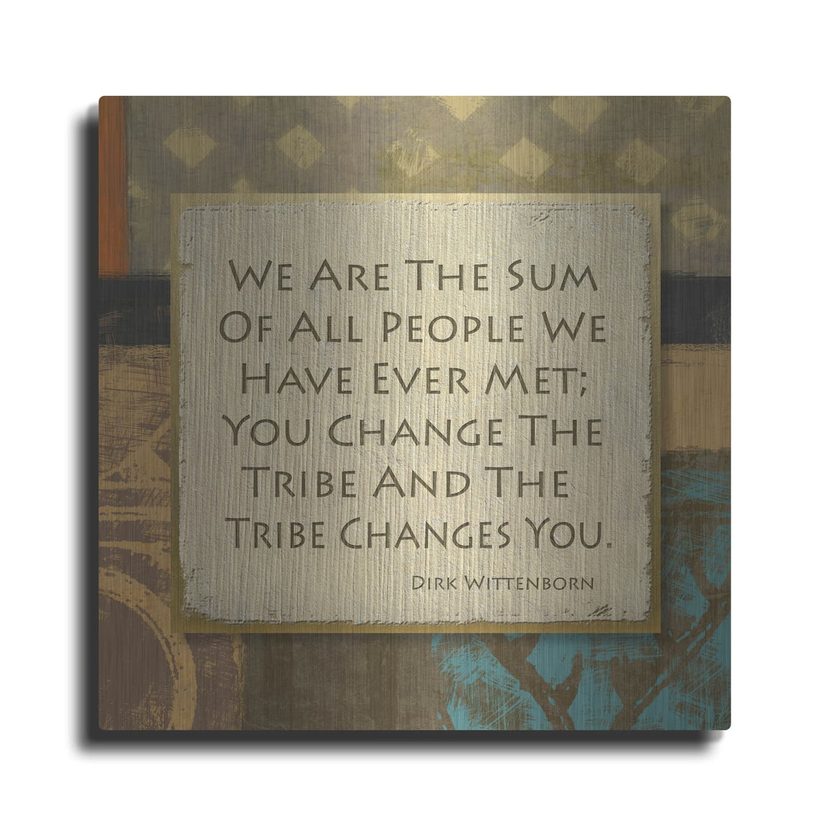 'Tribe 2' by Alonzo Saunders – Metal Wall Art