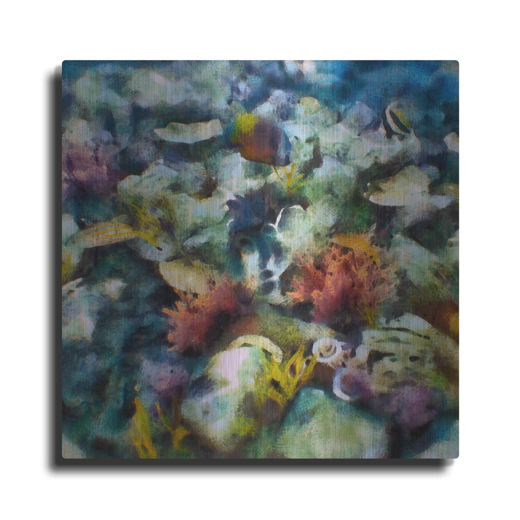 'Sea Life 1' by Alonzo Saunders – Metal Wall Art