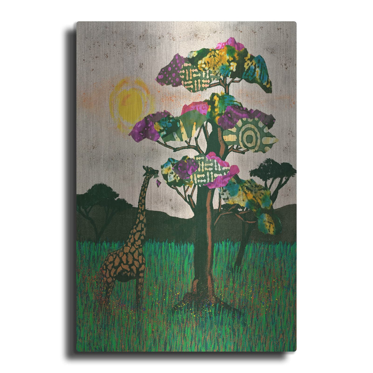 'Planes Of Africa 2' by Alonzo Saunders – Metal Wall Art