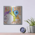 'Bird's Eye Beach 1' by Alonzo Saunders – Metal Wall Art, 12x12 room view