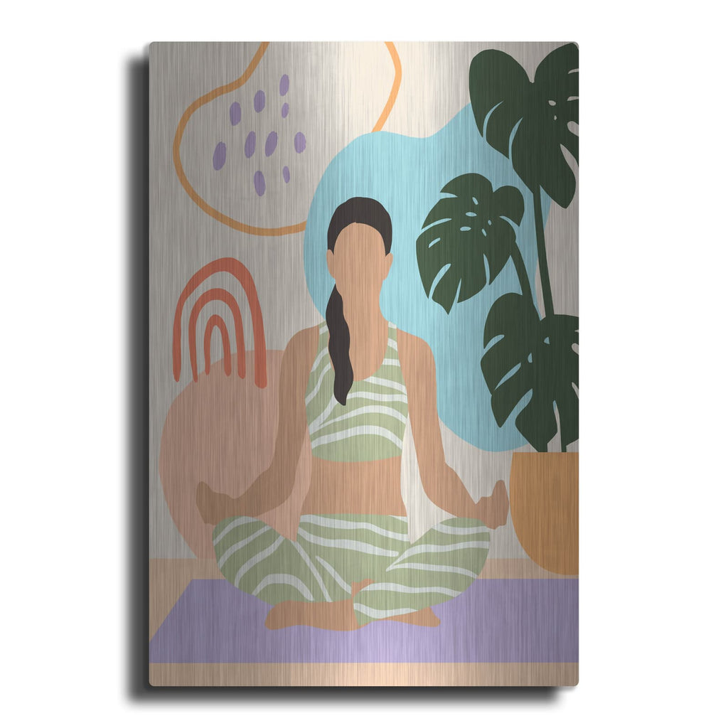 'Bright Energy 1' by Annie Warren – Metal Wall Art
